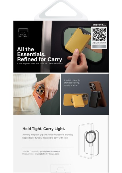 iPhone 17 / 16 / 15 Seriler Ile Uyumlu Kartlık Lyden Evo Cüzdan Ince Tasarım Standlı Magsafe Özellik fırsatları