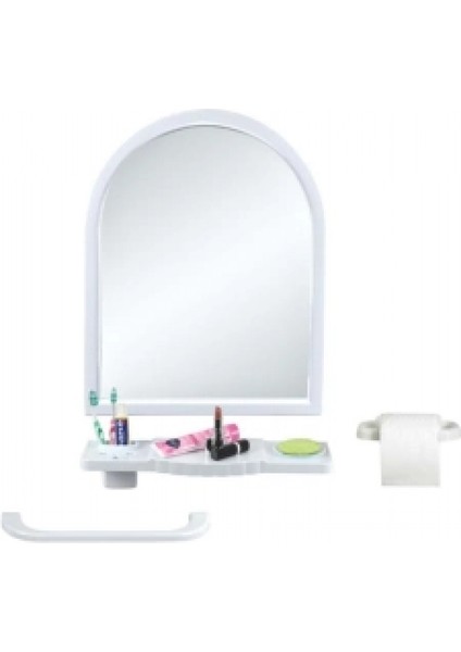 Beyaz Mega Ayna Seti (4887)