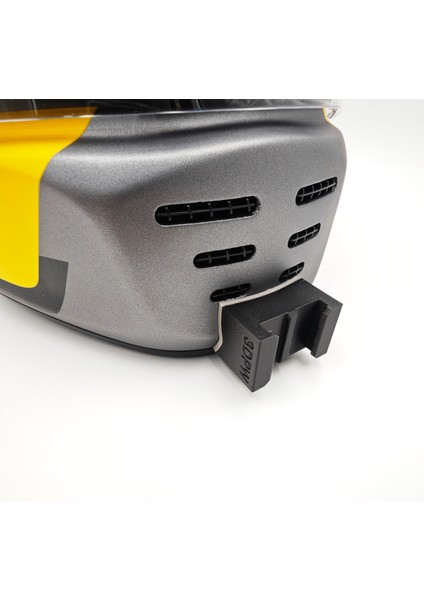 Arai Concept x Xe Kask uyumlu chinmount aksiyon kamera çene bağlantı aparatı seti