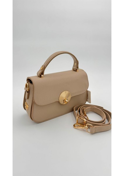 Vizon Yuvarlak Tokalı El Çantası Orijinal Levid'or indirimleri