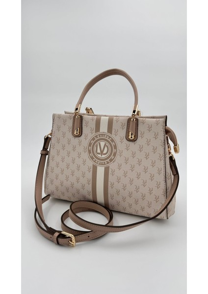 Vizon Monogram Desenli El Çantası Orijinal Levid'or Premium