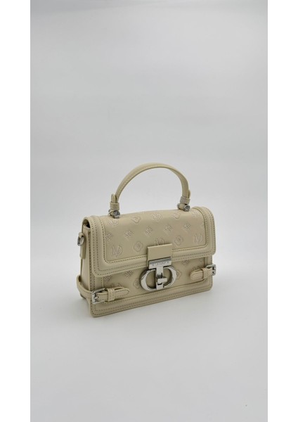 Açık Sarı Çift Kilit Detaylı El Çantası Orijinal Levid'or Premium fiyatları