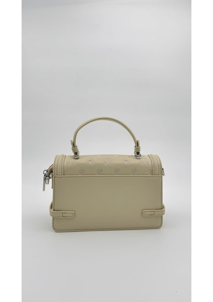 Açık Sarı Çift Kilit Detaylı El Çantası Orijinal Levid'or Premium fırsatları