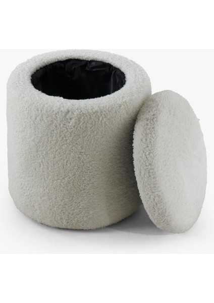 Teddy Bench ve Puff Seti Bej indirimleri