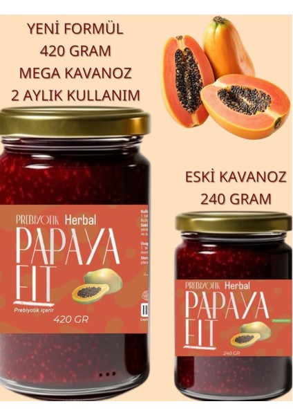 Papaya Fit 420 gr Bitkisel Macun