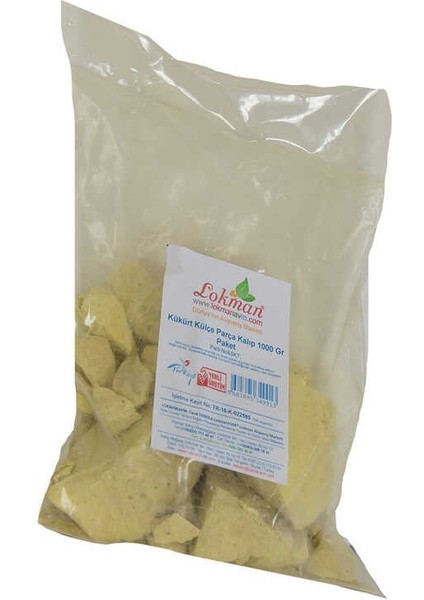 Kükürt Külçe Parça Kalıp 1000 gr Paket modelleri