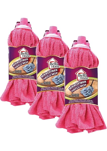 Mikrofiber Havlu Mop (3'lü Paket) fiyatları