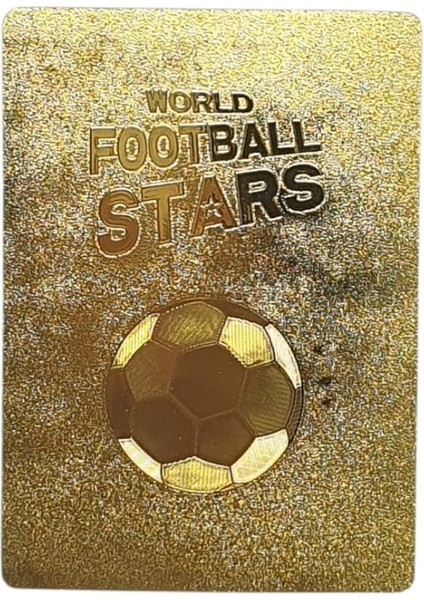 Futbolcu Kartları - Plastik Gold Kart - World Player - ZQJ55 modelleri