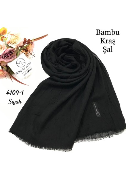 4109 Moda Kaşmir Bambu Kraş Şal