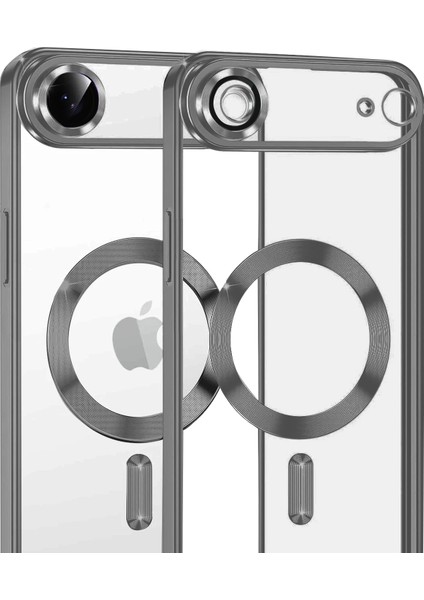 Apple iPhone 17 Air Için Magsafe ile Uyumlu Kılıf Kamera Lensli Korumalı Şeffaf Silikon Kapak fiyatları