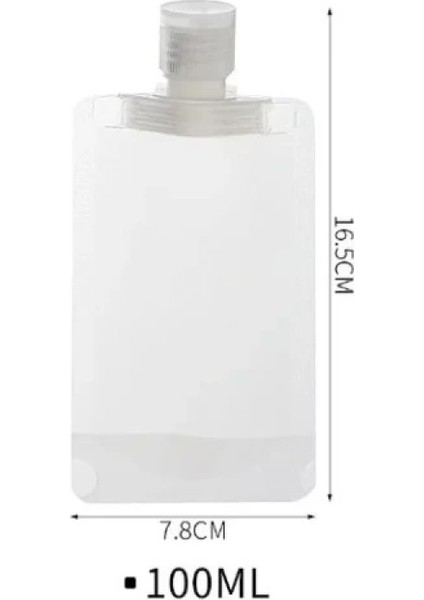 3 Adet 100ML Krem Şampuan Kabı Tekrar Kullanılabilir Set indirimleri