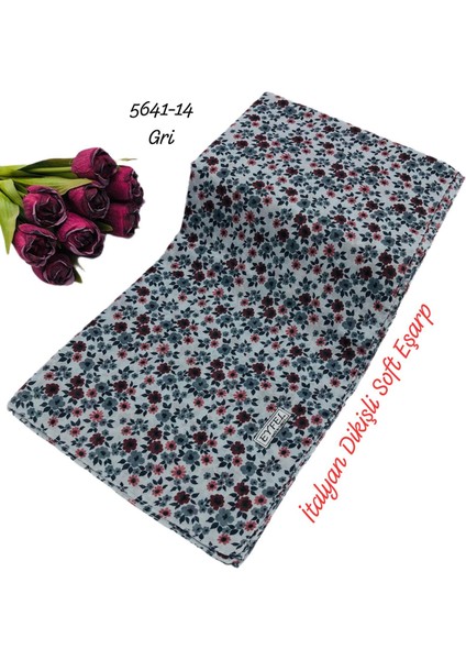 5641 Italyan Dikişli (Yazlık) Soft Eşarp