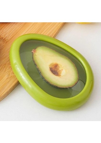 Avokado Şeklinde Esnek Yiyecek Saklama Kutuları modelleri