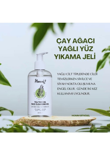 Homm Lıfe Çay Ağacı Yağlı Yüz Yıkama Jeli 250 ml fiyatları