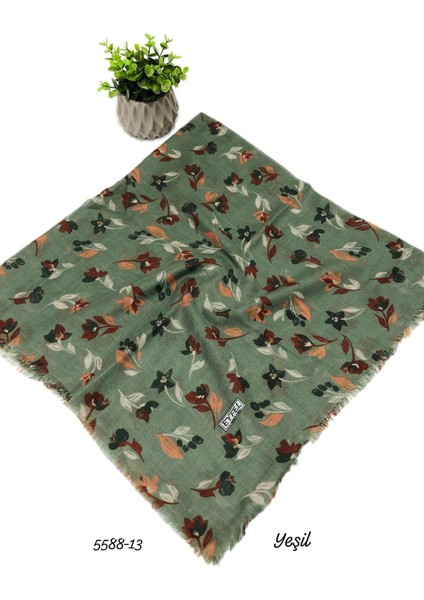 5588 Flamlı Pamuk Eşarp