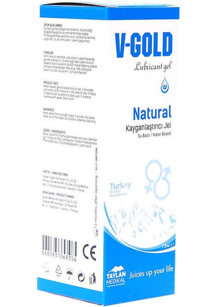 Kayganlaştırıcı Jel Natural 75 ml fırsatları