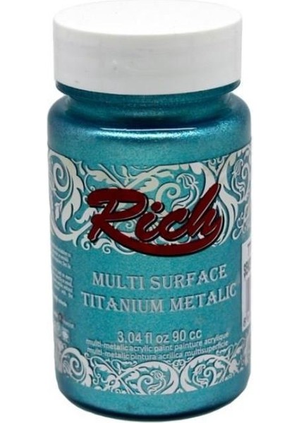 Riculti Surface Titanium 2574 Şeker Mavi Metalik 90 cc