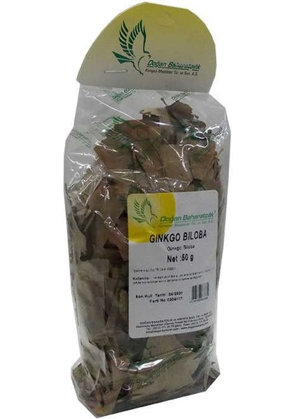 Doğal Ginkgo Biloba Yaprağı 50 gr Paket modelleri