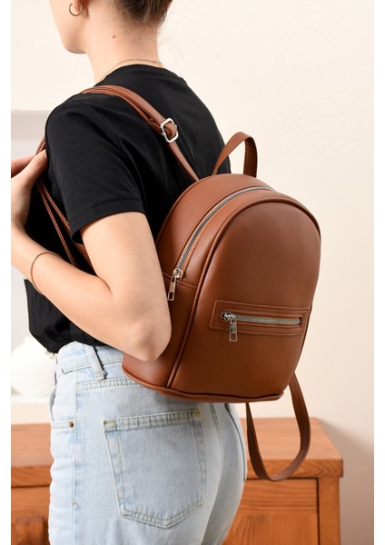 Kadın Lüks Ayarlanabilr Sade Şık Askılı Modern Sırt Çantası fiyatları