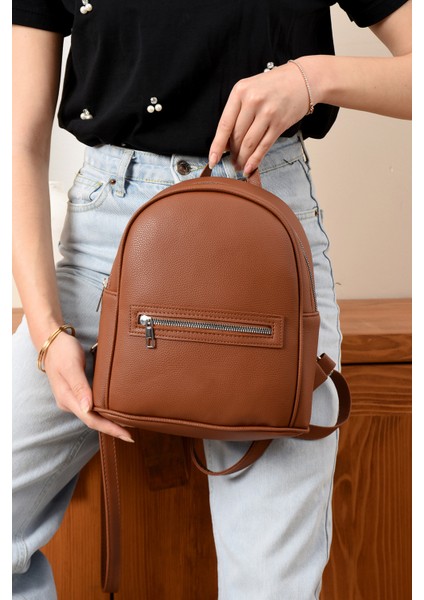 Kadın Lüks Ayarlanabilr Sade Şık Askılı Modern Sırt Çantası modelleri