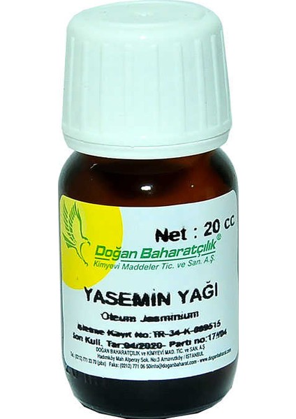 Yasemin Yağı 20 cc indirimleri