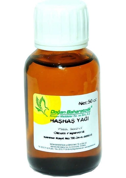 Haşhaş Yağı 50 cc indirimleri