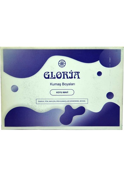 Kumaş Boyası Koyu Mavi 10GR Pkt