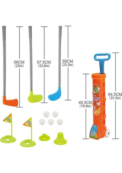 Bfs Çekçek Arabalı Golf Seti modelleri