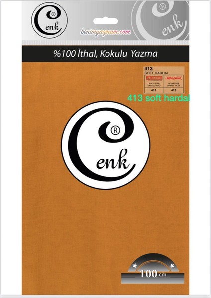 3001 Cenk 100 cm Düz Poşetli Yazma