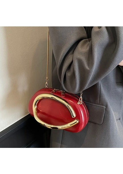 Crescent Clutch – Bordo Çanta modelleri