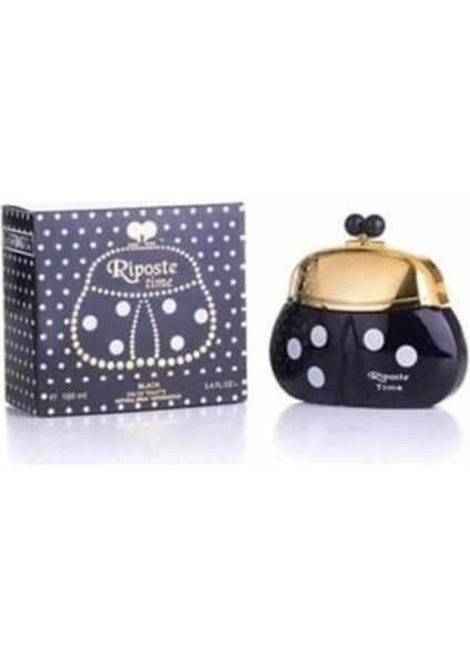 Riposte 24 Saat Etkili Kadın Parfüm - Time Black - For Women 100 ml