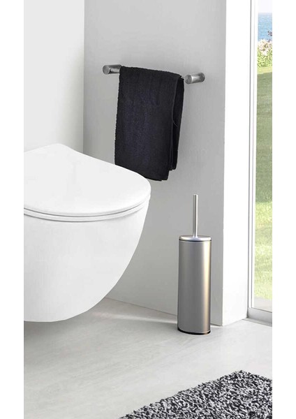 Inox Cigo Wc Tuvalet Fırçası Mat Iç Kısım Siyah fırsatları