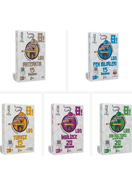 Isem 2026 8. Sınıf Tüm Dersler Deneme Seti 5 Kitap Isem Yayıncılı