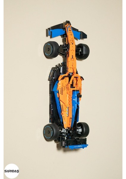 Technic Yapım Oyuncakları 42141 Mclaren Formula 1 - Model Araba Uyumlu Duvar Sergi Stant modelleri