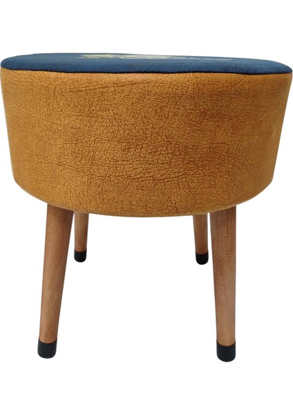 Puf Koltuk Tabure - Kadıköy Ruh Pufu – Sarı Lacivert Taraftar Serisi fırsatları