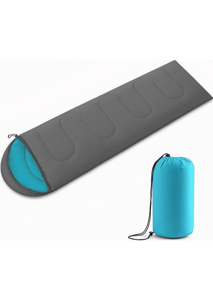 Kamp Uyku Tulumu - Savage - Gri - 5°c Konfor