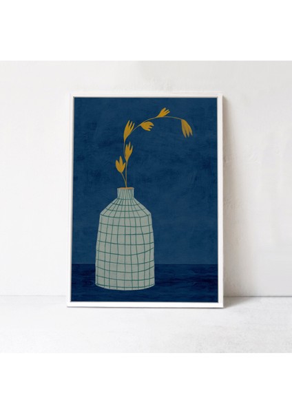 Mavi Sanat: Sanat, Poster. Vazoda Çiçek Sanatı, Bohem