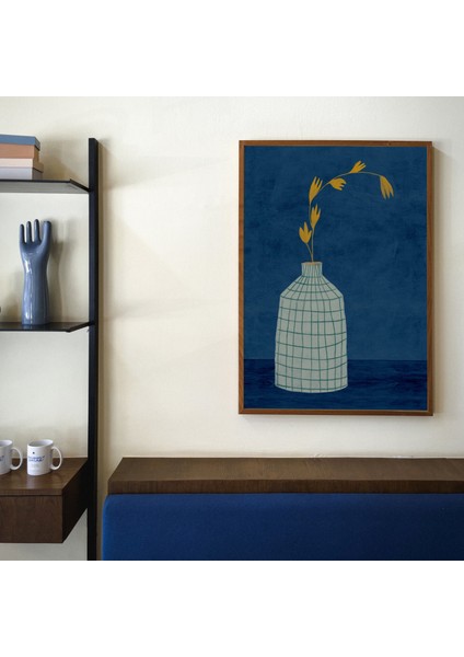 Mavi Sanat: Sanat, Poster. Vazoda Çiçek Sanatı, Bohem modelleri