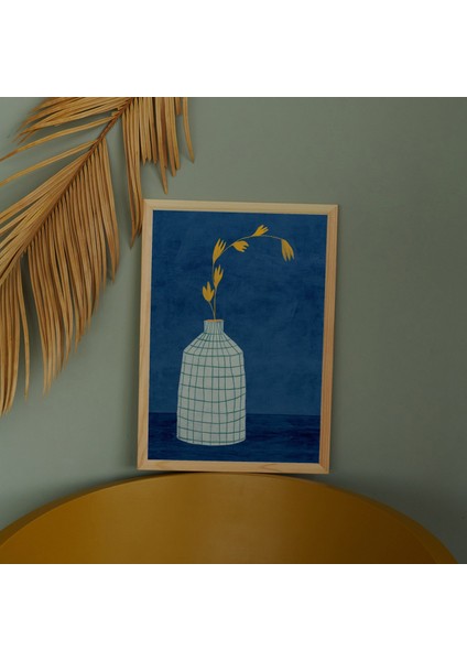 Mavi Sanat: Sanat, Poster. Vazoda Çiçek Sanatı, Bohem fırsatları