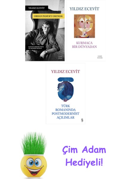 Yıldız Ecevit 3 Kitap Seti + Çim Adam Hediye