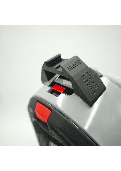 Nolan N120.1 Kask uyumlu chinmount aksiyon kamera çene bağlantı aparatı seti