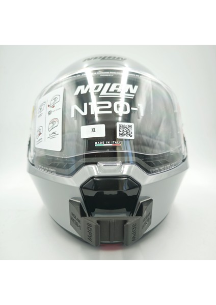 Nolan N120.1 Kask uyumlu chinmount aksiyon kamera çene bağlantı aparatı seti