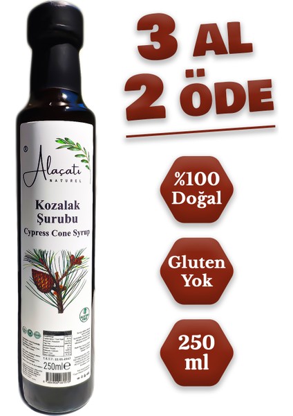 Servi Kozalak Şurubu 250 ml
