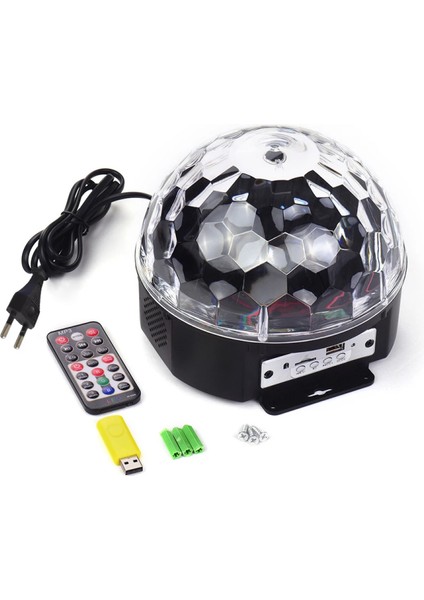 Disko Topu Bluetooth Kumandalı LED Kristal (4887) modelleri