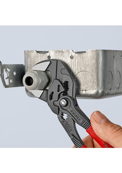 Knıpex Düz Ağızlı Rekor Fort Pense Buton Ayarlı 180 mm (8601180) modelleri