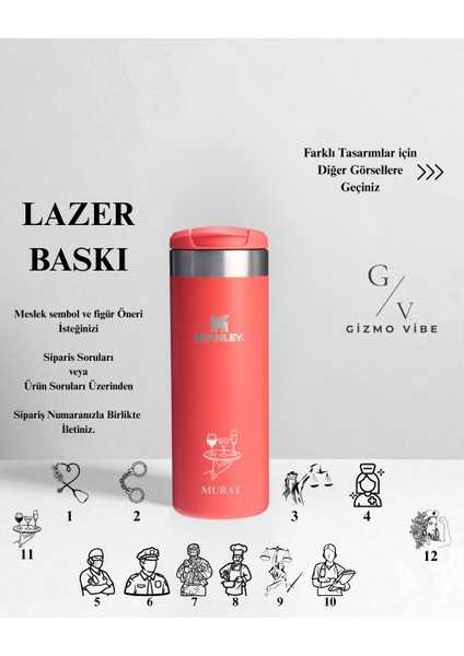 Kişiselleştirilebilir The Aerolight Transit Mug 0.47 Lt / 16 Oz Koyu Yeşil fırsatları