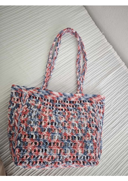 El Yapımı Ebruli Breeze File Model Örgü Çanta fırsatları