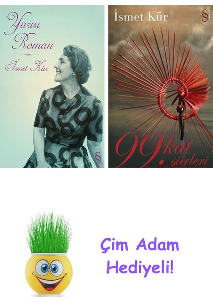 Ismet Kür 2 Kitap Seti + Çim Adam Hediye