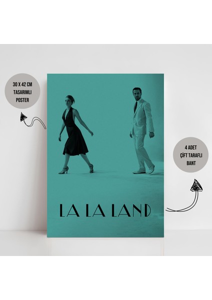 La La Land Movie Film Dizi Çerçeveli - Çerçevesiz Poster Tablo Dekorasyon Tablo fiyatları