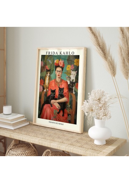 Frida Kahlo ve Kedi Duvar Sanatı